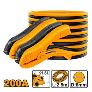 INGCO Καλώδια μπαταριών 200Α HBTCP2001