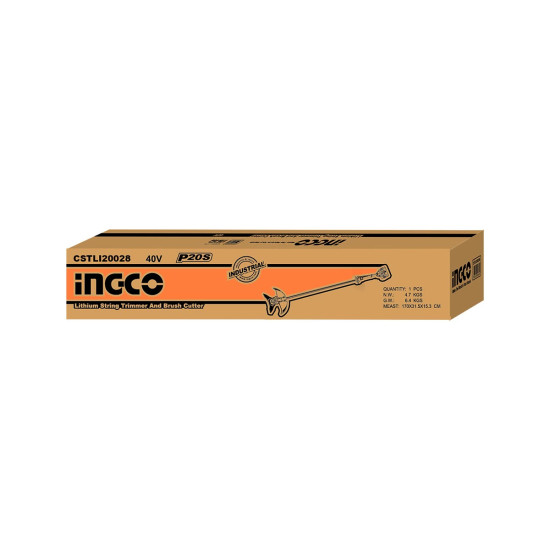 INGCO Θαμνοκοπτικό μηχάνημα μπαταρίας 2x20V Li-Ion SOLO CSTLI20028