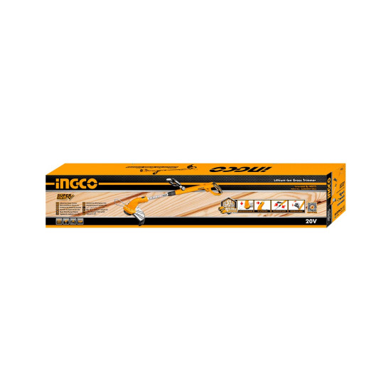 INGCO Θαμνοκοπτικό μπαταρίας 20V Li-Ion SOLO CGTLI20018