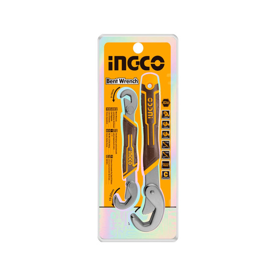 INGCO Πολύκλειδα 9-32mm σετ 2 τεμάχια HBWS09328