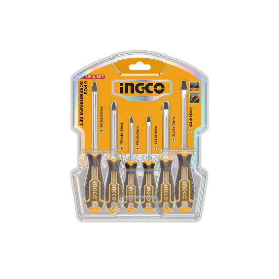 INGCO Κατσαβίδια σετ 6 τεμ. HKSD0628