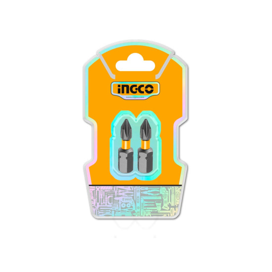 INGCO Κατσαβιδόμυτες Impact PH2X25mm 2 τεμάχια SDBIM71PH225