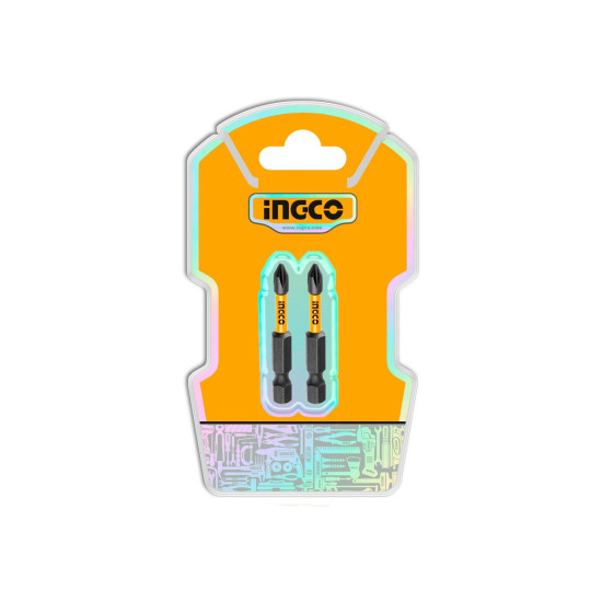 INGCO Κατσαβιδόμυτες Impact PH2X50mm 2 τεμάχια SDBIM71PH250