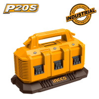 INGCO Ταχυφορτιστής 6 θέσεων 6x20V 4A FCLI2064