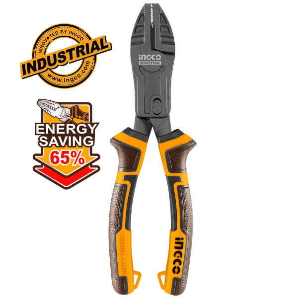 INGCO Πένσα με σύνθετη λειτουργιών 65% Save Energy 180mm HCCP58180