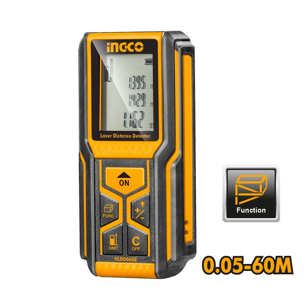 INGCO Μετρητής αποστάσεων Laser 60m HLDD0608