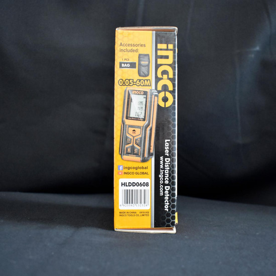 INGCO Μετρητής αποστάσεων Laser 60m HLDD0608