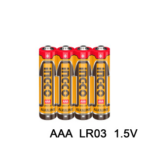 INGCO Μπαταρία αλκαλική LR03 (ΑΑΑ) 4 τεμάχια HAB3A01