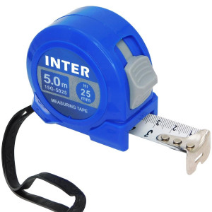 INTER Μέτρο μπλε 5m-25mm 8Z15G5025
