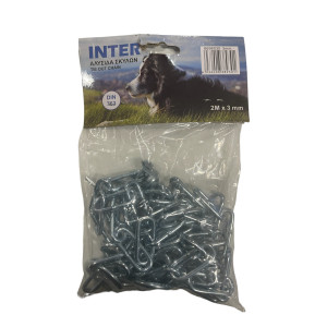 INTER Αλυσίδα σκύλων DIN 763 3mmX2m 8696030