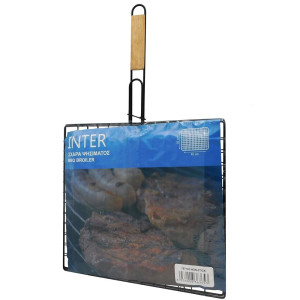INTER Σχάρα ψησίματος αντικολλητική  40Χ35cm 797142