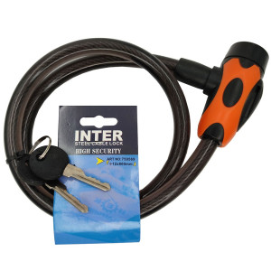 INTER Κλειδαριά ποδηλάτων-μηχανών 12Χ80cm 759569
