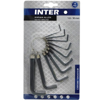 Κλειδιά άλλεν  σετ 10 τεμαχίων 1.5mm - 10mm 738925