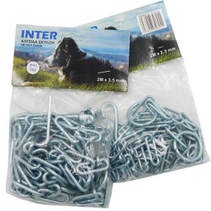 INTER Αλυσίδα σκύλων DIN763 2.5mmX2m 8696025