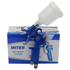 INTER Πιστόλι βαφής αέρος άνω δοχείο 125ml 0.8mm 790362