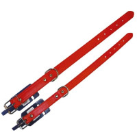 INTER Λουριά σκύλων κόκκινα 35mmX65cm Γ-Λ209