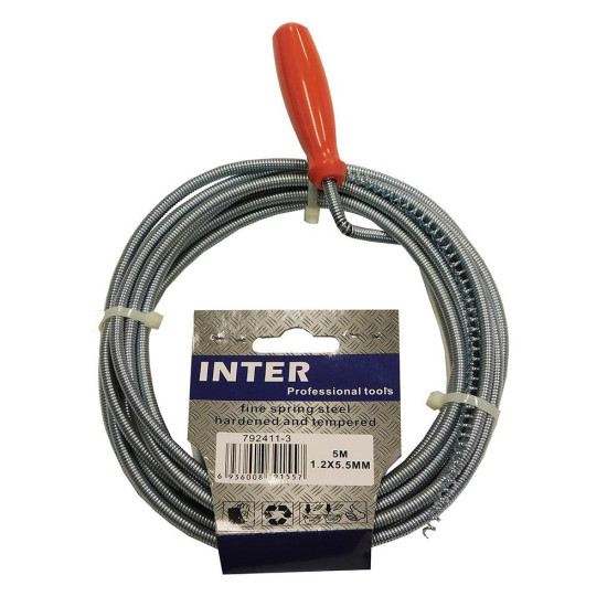 INTER Αποφρακτήρας σπιράλ 5 m X 5.5 mm