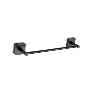 Πετσετοκρεμάστρα μαύρη ματ QUATTRO KARAG - 40cm