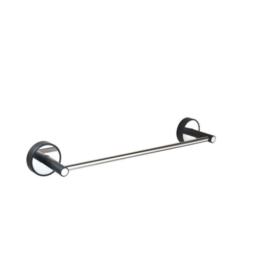 Πετσετοκρεμάστρα μαύρη OPTIMO KARAG - 40cm