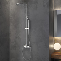 Μπαταρία σταθερού ντους ARTEMIS Chrome CF 031M KARAG