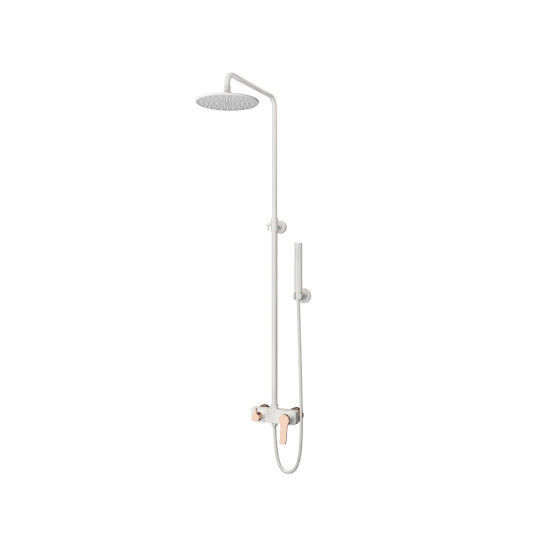 Μπαταρία σταθερού ντους ANDARE Bianco Rose Gold WNW33R98PH-RG KARAG