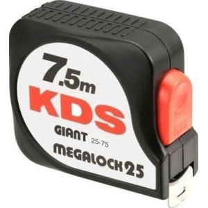 KDS Μετροταινία Megalock giant 25mm X 7.5m
