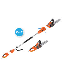 KRAUSMANN Αλυσοπρίονο κονταροπρίονο 2 σε 1 750W 3360