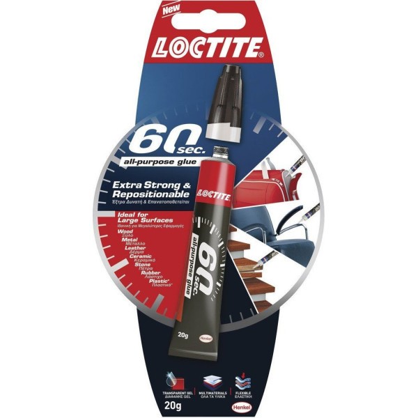 LOCTITE Κόλλα στιγμής 60sec 20gr 
