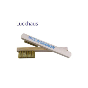 LUCKHAUS Συρματόβουρτσα 3Χ6 κίτρινη μίνι 23110 