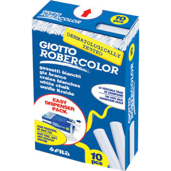 LYRA Κιμωλίες άσπρες κουτί 10 τεμαχίων
