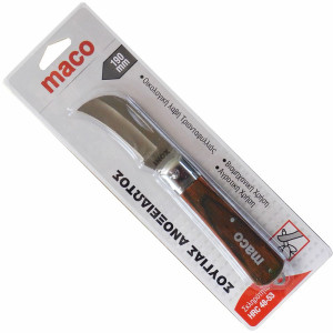 MACO Σουγιάς κυρτός inox 190mm 0110400