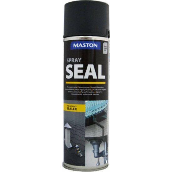 MASTON Σπρέι μονωτικό σφράγισης διαρροών Seal μαύρο 500ml