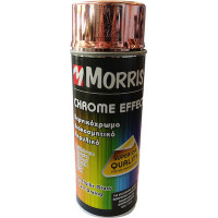 SPRAY MORRIS  Σπρεϊ  χρωμέ  χρώμα χαλκός 400ml CHROME EFFECT