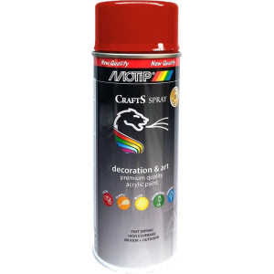 MOTIP Χρώμα spray κόκκινο Gloss Ral 3020 ακρυλικής βαφής 400ml