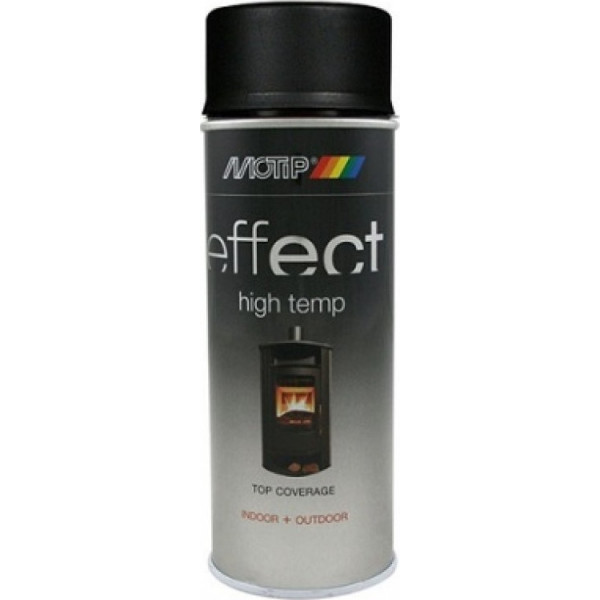 MOTIP Spray effect υψηλής θερμοκρασίας μαύρο 400ml 302401