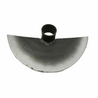 Τσάπα ημιστρόγγυλη ατσάλινη δίσκου 25Χ10cm 12003