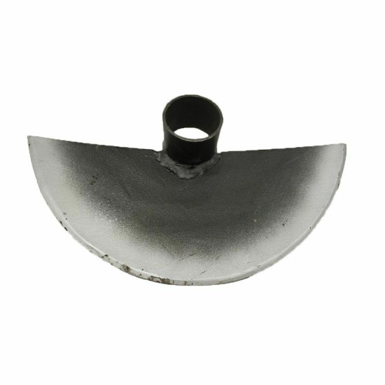 Τσάπα ημιστρόγγυλη ατσάλινη δίσκου 25Χ10cm 12003