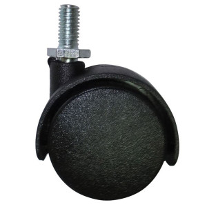 Ρόδες επίπλων διπλή με βίδα 8Χ25 40mm  4 τεμάχια Α-Ρ444