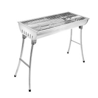 Ψησταριά inox αναδιπλούμενη 48Χ30Χ57cm 07904