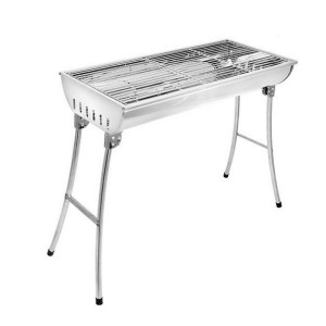 Ψησταριά inox αναδιπλούμενη 48Χ30Χ57cm 07904