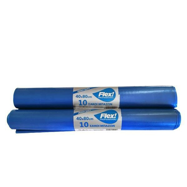 Σακούλες μπαζών FLEX 40X80cm  συσκευασία 10 τεμαχίων 08-40-40080