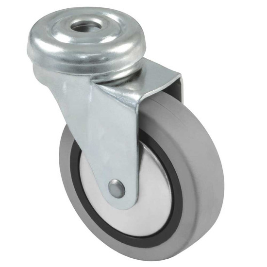 Ρόδα περιστρεφόμενη 50mm με τρύπα Φ10 Α-Ρ443