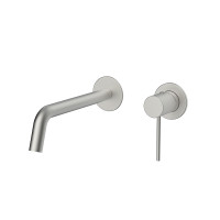 Orabella Preciosa Brushed nickel - Μπαταρία νιπτήρος, εντοιχισμού 2 οπών