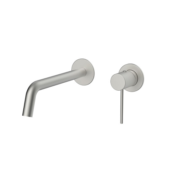 Orabella Preciosa Brushed nickel - Μπαταρία νιπτήρος, εντοιχισμού 2 οπών