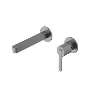 Orabella Marea Gun metal light - Μπαταρία νιπτήρος, εντοιχισμού 2 οπών
