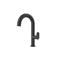 Orabella Oval Black matt - Μπαταρία νιπτήρος