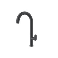 Orabella Oval Black matt Ψηλή - Μπαταρία νιπτήρος