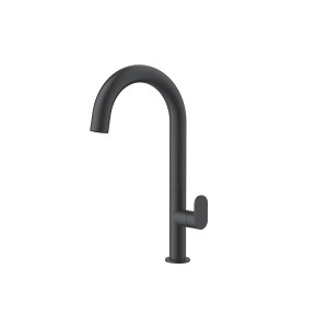 Orabella Oval Black matt Ψηλή - Μπαταρία νιπτήρος
