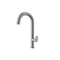 Orabella Oval Gun metal light Ψηλή - Μπαταρία νιπτήρος