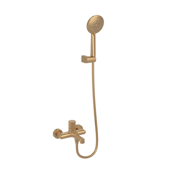 Orabella Terra Brushed gold - Μπαταρία λουτρού